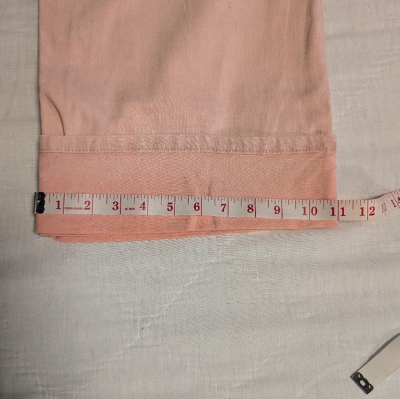 Pilcro Anthropologie Cuffed Oversized High-Rise Wide-Leg Jeans - Size 31P - Picture 11 of 17